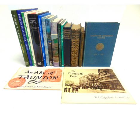 [TOPOGRAPHY]. WEST COUNTRY  Seventeen assorted works, including Dudley, Angela. The Book of Axminster, first edition, Barracu