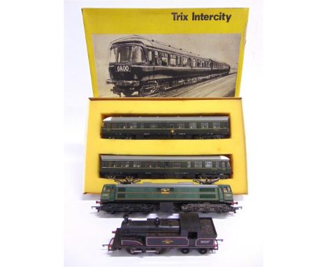 [OO / HO GAUGE]. A B.R. COLLECTION  comprising a Trix B.R. Class 124 Trans-Pennine two-car diesel multiple unit, NE51953/NE51