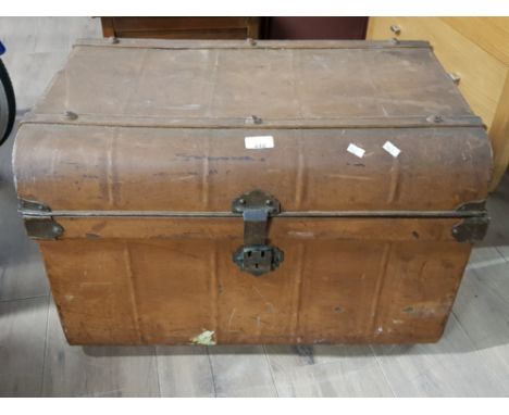 VINTAGE WATSON TIN TRUNK
