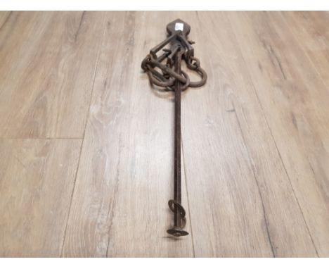 19TH CENTURY CAST AND WROUGHT YARD SCALE