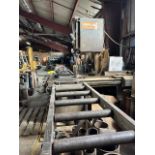 Marvel Cutting Bandsaw with Skate Conveyors