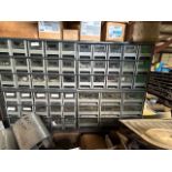 Lot - (4) Nut / Bolt Small Plastic Cabinet Holders