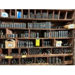 Lot - Wall of Fittings, Asst. Sizes, Approx.54 Bins