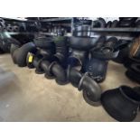 Lot - On Floor of Flanges, Elbows, Reducers & Tee's