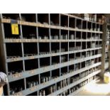 Lot - Galvanized Nipples, Assorted Sizes in Approx. 91 Bins