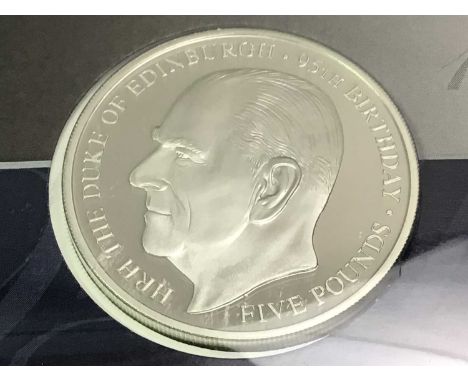 COLLECTION OF THREE WESTMINSTER FIRST DAY COVERS including Prince Phillip 95th Birthday Silver Coin Cover and two others, all