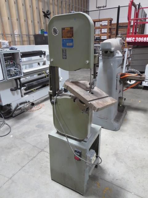 American 14” Wood Cutting Band Saw, model WBS-14