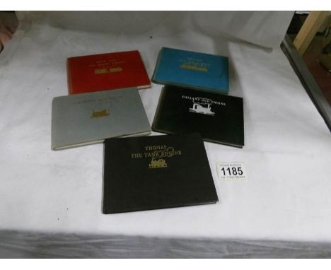 5 Thomas the Tank Engine books including first editions (no dust jackets)