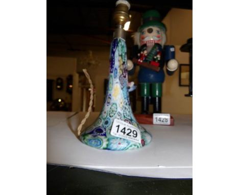 A 1940's Murano glass lamp base (some slight damage)