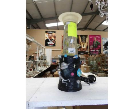 A Retro 'spaceman' lava lamp