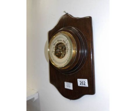 An oak barometer