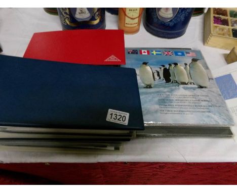 3 albums of first day covers, stamps etc