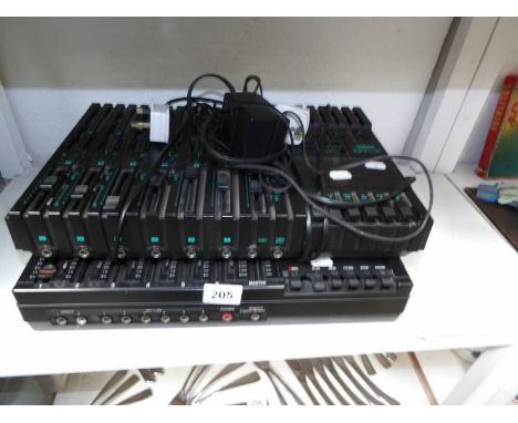 A Tascam Porta 2 mini recording studion and a Yamaha MT2X multitrack casssette recorder