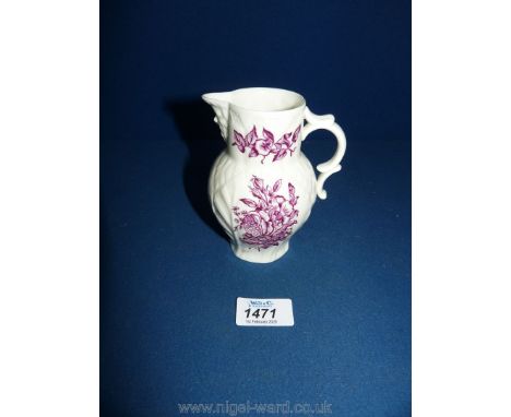 A Royal Worcester bone china Sparrow beak jug.