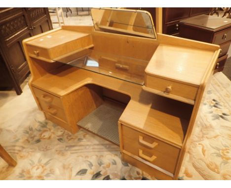 E Gomme G Plan light oak dressing table