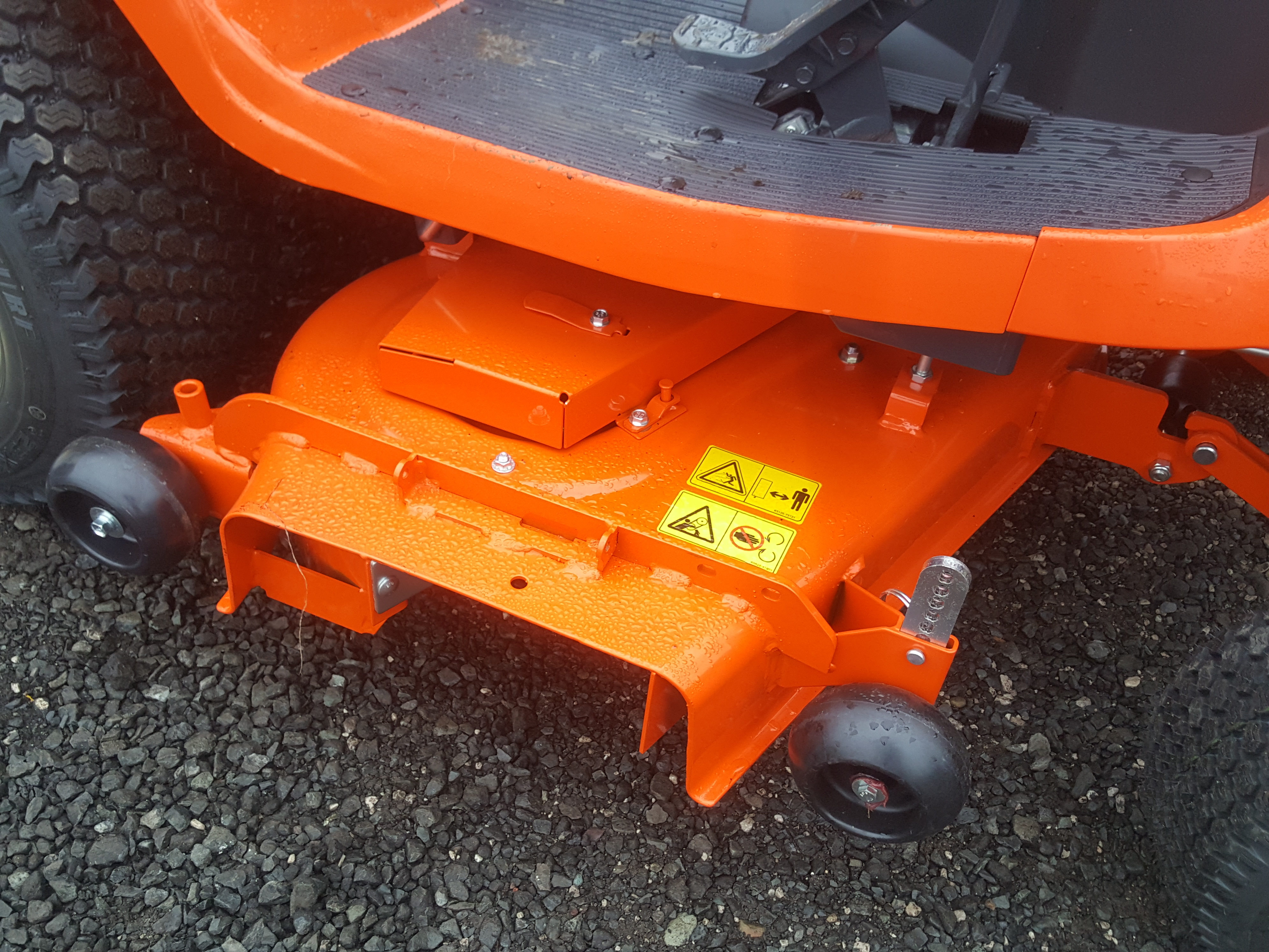 2016 Kubota GR2120 Diesel Mower 48" deck with mulching kit Appraisal