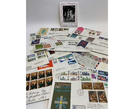 Lot 1960s Royal First Day Covers all addressed to The Duke of Edinburgh's Page Mr William Holloway and mostly Buckingham Pala