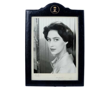 H.R.H. The Princess Margaret, fine signed presentation portrait photograph by Cecil Beaton, the beautiful young Princess wear
