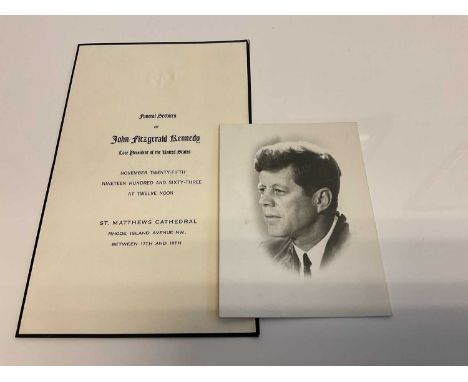 The Funeral of John Fitzgerald Kennedy Late President of the United States, November 25th 1963, St.Matthews Cathedral, New Yo