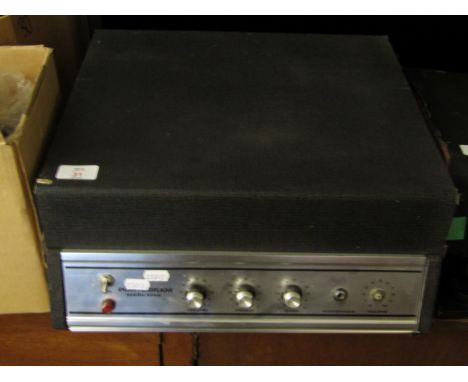PORTAGRAM MK9 REXINE CASED RECORD PLAYER