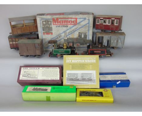 A large collection of railwayana and model railway kits to include a tin plate Queen Mary locomotive engine, a further Prince