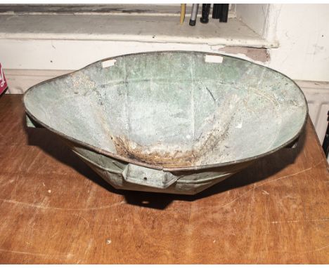 A copper feed/water trough