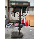 Powermatic Vertical Drill Press, Model 1200, S/N 520V0370, 45" X 39" Table, 270-2000 RPM, Safety Shi