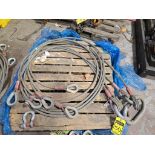 Kennedy 19-Ton 4-Leg Spreader Wire Rope Sling, 3/4" X 17', Type 145-HT-HT, Thimble Eyes, Double Ring