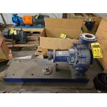 KSB Centrifugal Pump on Steel Pump Platform, 3" Outlet/ 4" Inlet (Pump for Cooling Tower System) (Lo