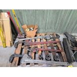 (3) 60" Pipe Wrenches, 36" Ridgid Pipe Wrench, (2) Sledgehammers, & 3" Drive Sockets (Location: 2785
