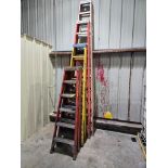 (5) Fiberglass Step Ladders; (3) Louisville 12', 10', 8', & (2) 6' Ladders (Location: 2785 McCracken