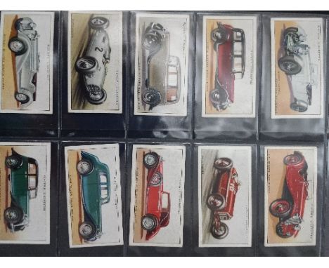 PLAYERS, part sets, inc. extra large, Natural History (15), Old Sporting Prints (10); large, Racing Yachts (10), Old Hunting 