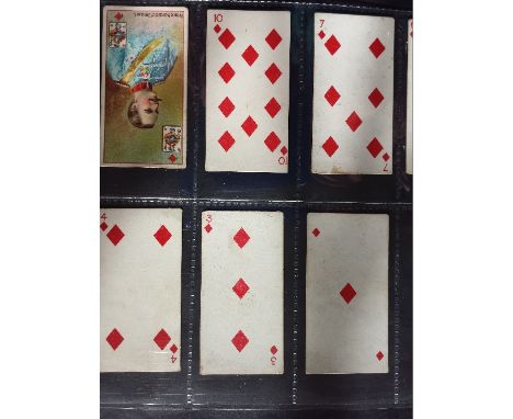 COPE, Playing Cards (1902), square corners, about G to VG, 26