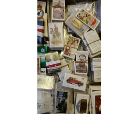 MIXED, mainly part sets, inc. Gallaher English & Scotch Views (35), Ogdens Guinea Gold (90), Carreras Famous Escapes, Gallahe