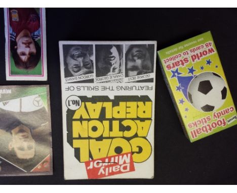 FOOTBALL, part sets and odds, inc. A. & B.C. Gum, Topps, Bassett, Typhoo, BP, The Sun, Daily Mirror flicker books,  etc., G t