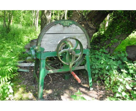 A VINTAGE 'HARRISON McGREGOR' ALBION CD2 width 107cm depth without handle 67cm height 132cm (these items are offsite and sepa
