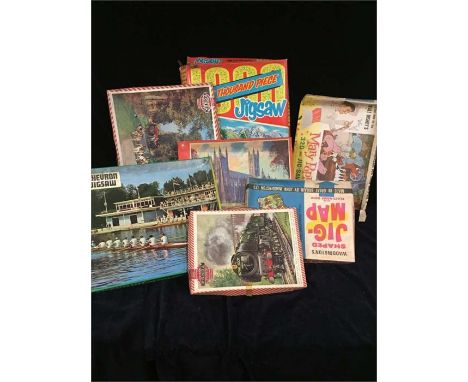 A collection of Vintage jigsaws