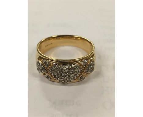 18ct Yellow Gold Diamond Ring and a 14ct Yellow Gold Diamond Ring