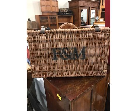 A small Fortnum and Mason hamper