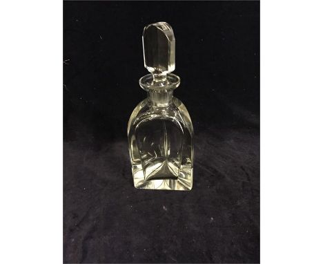 A single glass decanter