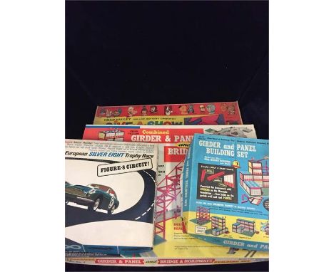 A collection of vintage building games