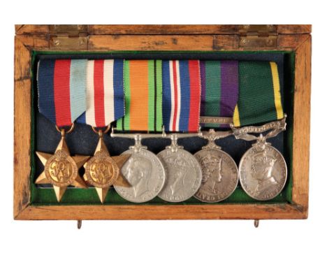 A CAMPAIGN GROUP TO CPL SOUTER DURHAM LIGHT INFANTRY  1939/45 Star, France &amp; Germany Star, Defence Medal, War Medal  GSM 