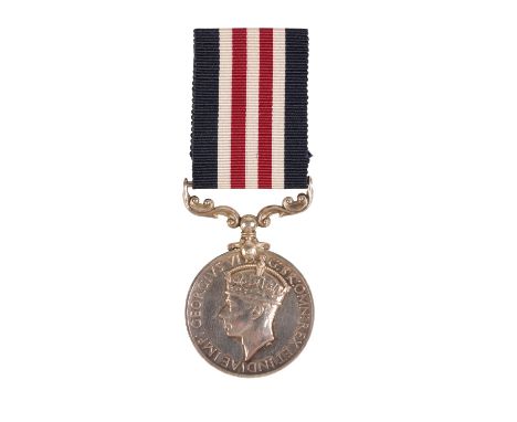 A SECOND WORLD WAR MILITARY MEDAL to Corporal S Hart DLI. A Stretcher Bearer who during the Battle for the Mareth Line saved 