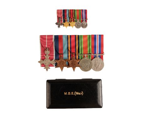 M.B.E. FOR BURMA TO 4462914 WO 1 CONDUCTOR A RILEY RASC  Albert Riley was Warrant Officer in the Durham Light Infantry, secon