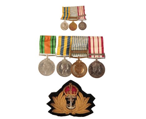 NAVAL CAMPAIGN GROUP to Lieutenant Southgate RN, Queens Korea Medal -correctly impressed Lieut (E) R C Southgate RN, Nato Kor