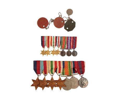 A SECOND WORLD WAR GROUP TO LIEUTENANT COLONEL CROSTHWAITE DURHAM LIGHT INFANTRY  1939/45 Star; Arica Star; France &amp; Germ