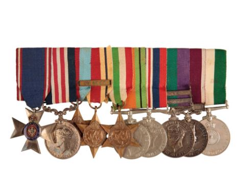 THE OUTSTANDING GOTHIC LINE MILITARY MEDAL GROUP TO HON. CAPT. LALGOPAL GHALE, 2ND GHURKA RIFLES. Who during the attack at Mo