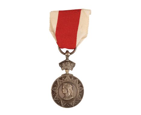 ABYSSINIA MEDAL TO W MILES OF HMS SPITEFUL The medal is named to 'W Miles OS Hms Spiteful' and is confirmed on the roll. Cond