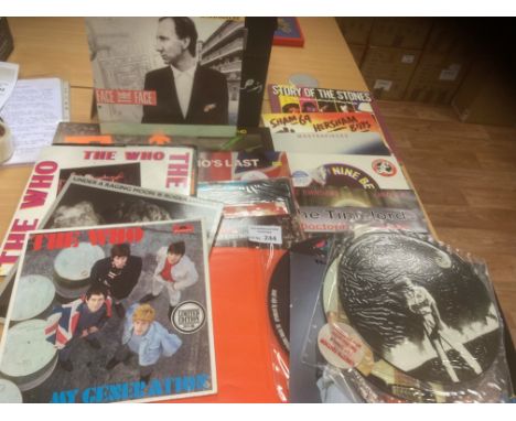 Records : The Who &amp; related, mostly  including  albums some re press 12" singles, picture discs etc super lot - good cond