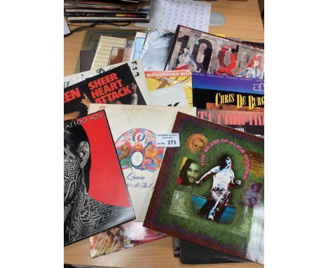 Records :  30+ Classic Rock albums inc Queen, Bowie, Rolling Stones etc 